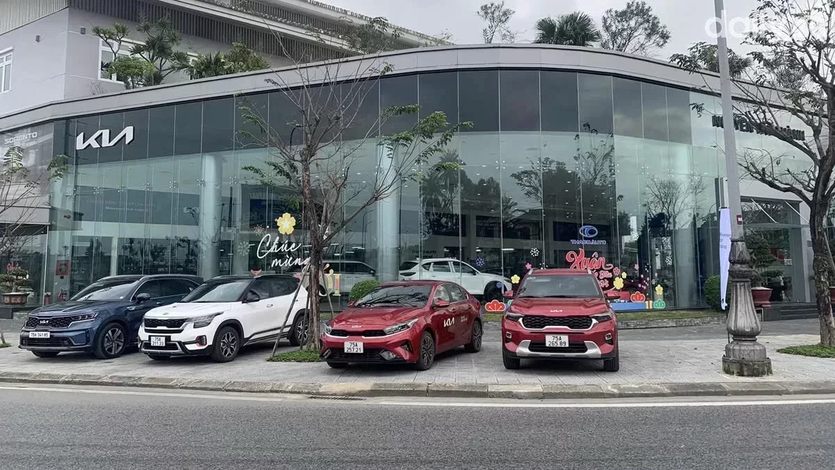 Kia Huế - khu vực tư vấn xe Kia tại Huế